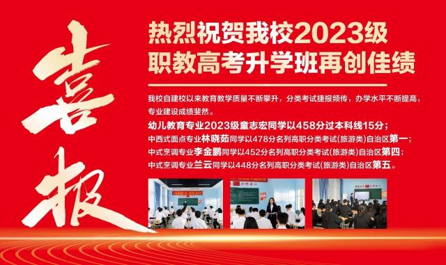 【喜报】热烈祝贺我校2023级职教高考升学班再创佳绩