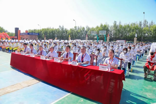 开学典礼|扬帆起航，宁夏新东方技工学校圆你烹饪梦想!