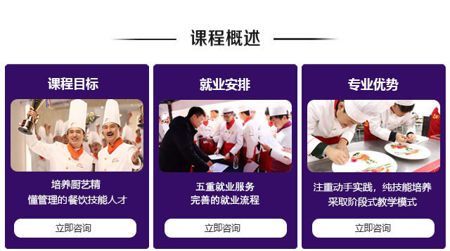 宁夏新东方烹饪学校总厨班